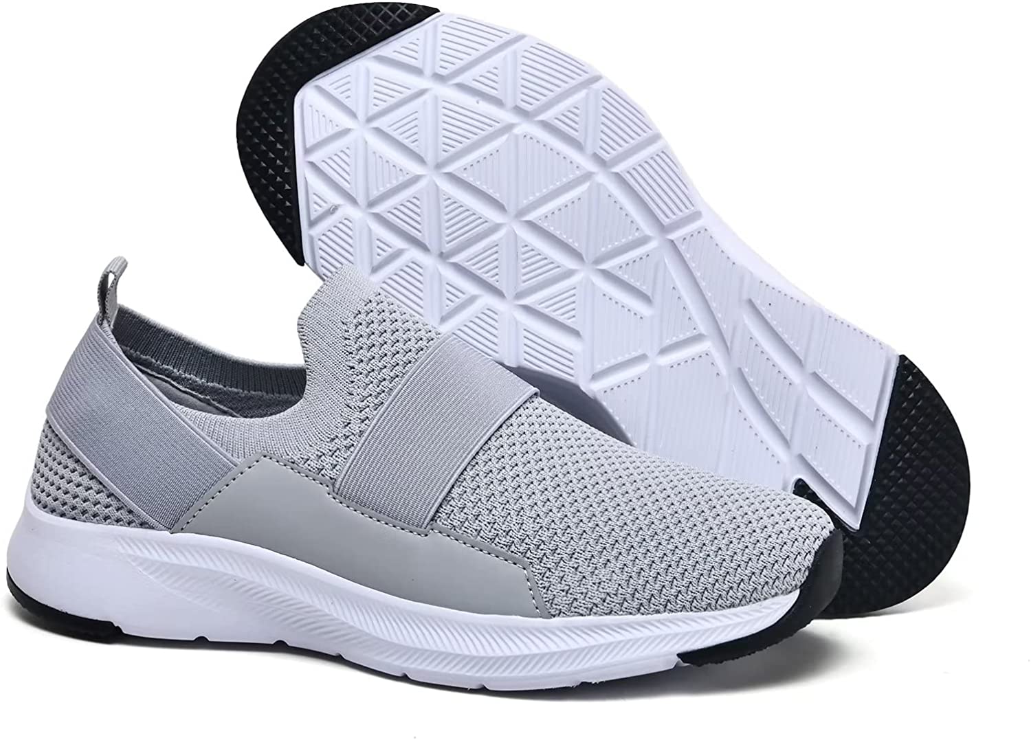 Women Casual Slip-on Walking Tenni Shoes -Comfortable Gym Running Yoga Sneaker