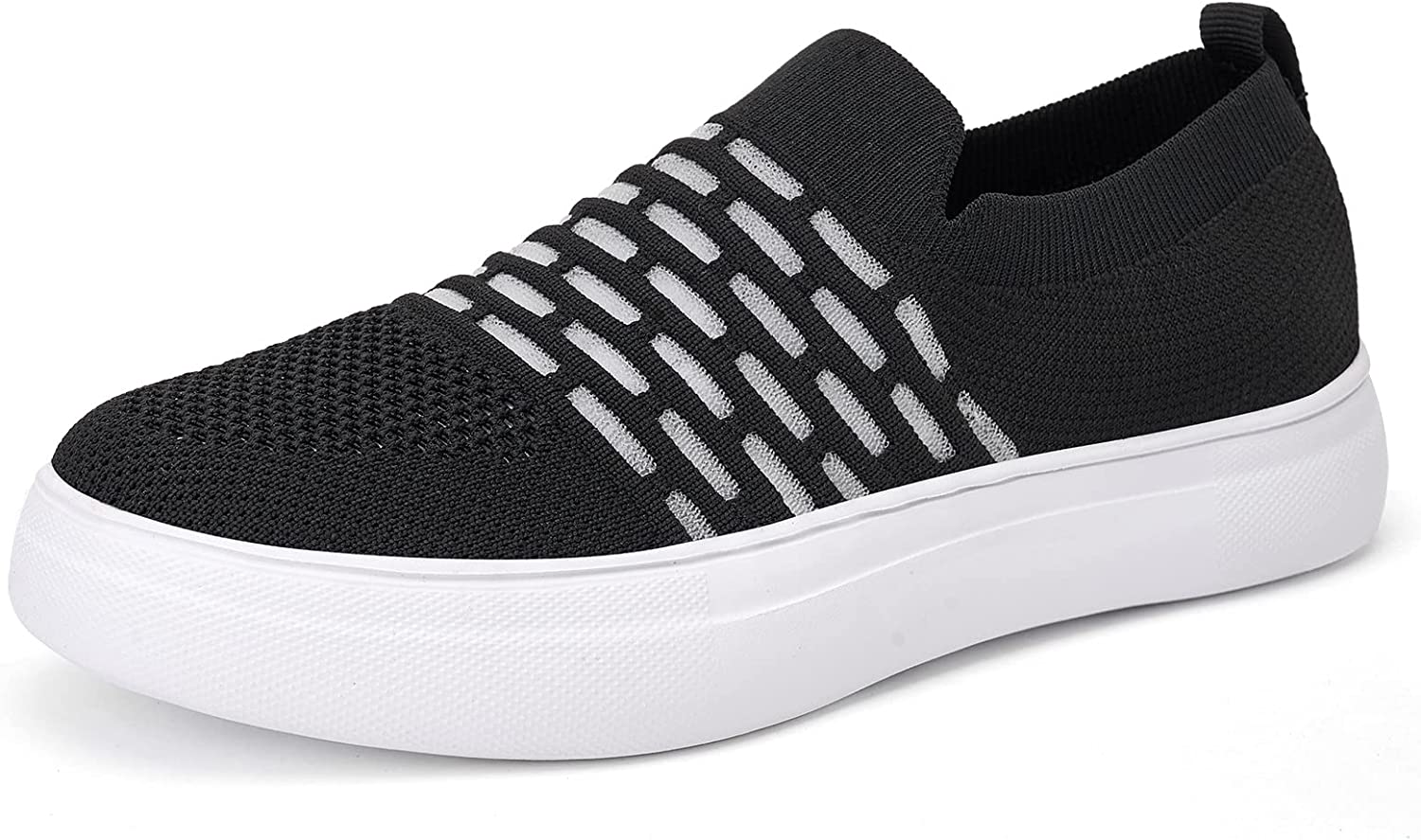 Women Slip On Casual Shoes - Lightweight Breathable Mesh Flexible Walking Sneakers