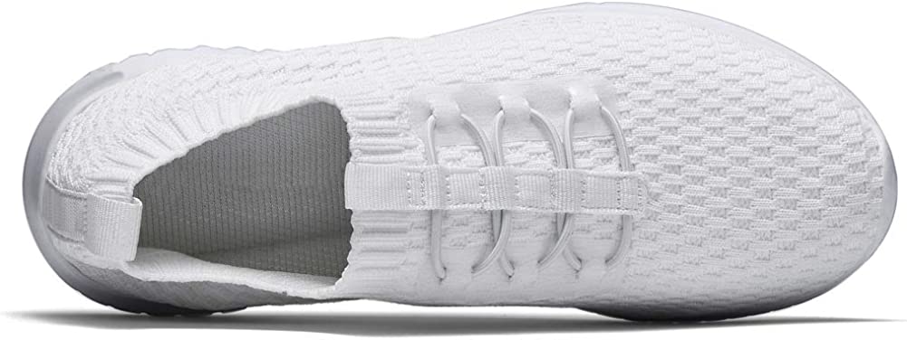 Womens Slip On Sneakers Casual Lightweight Breathable Walking Shoes