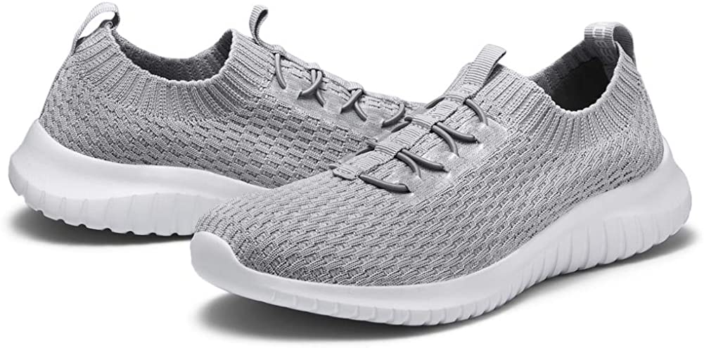 Womens Slip On Sneakers Casual Lightweight Breathable Walking Shoes